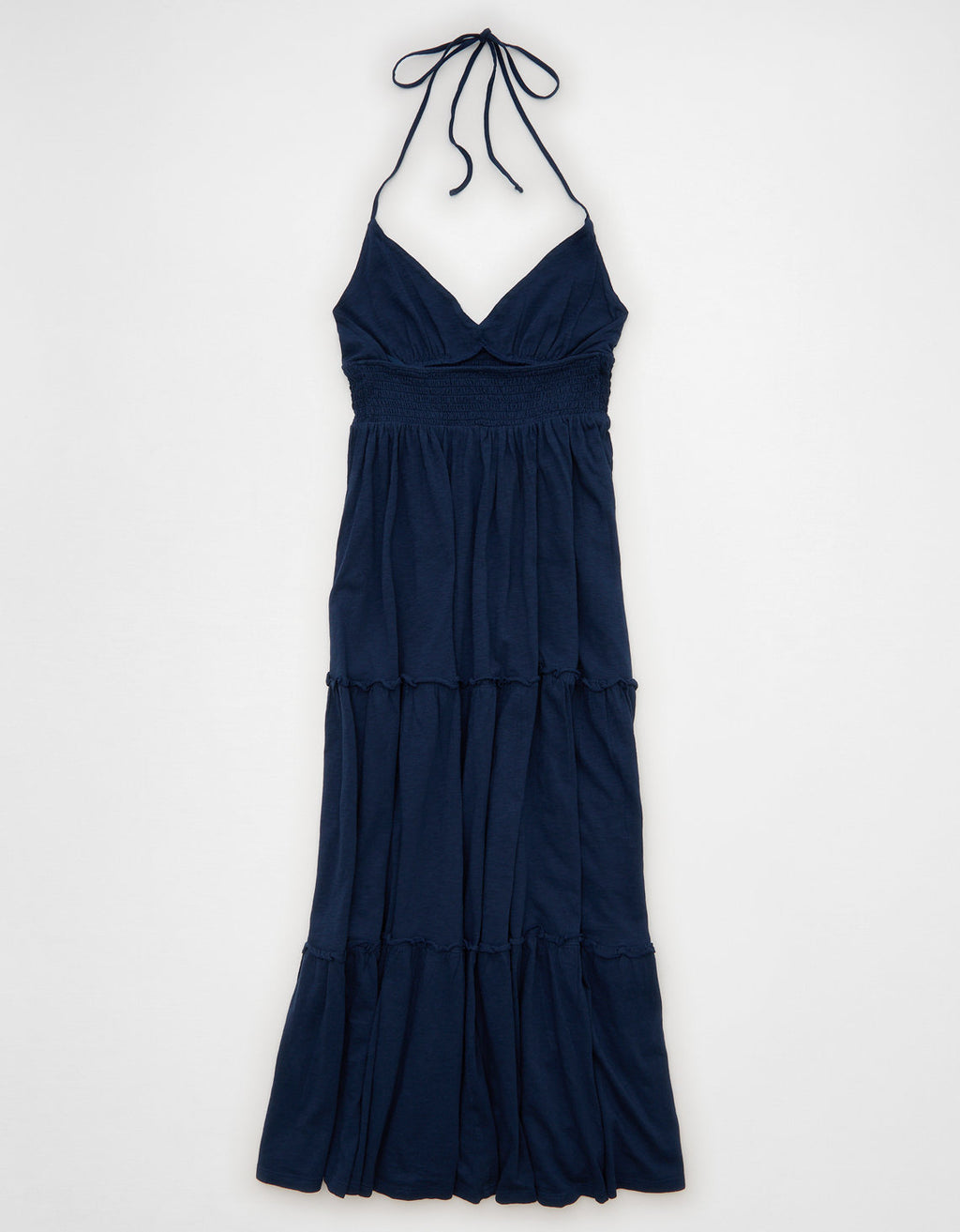 Vestido Midi Halter Sunchaser Ae - Azul 1399_9049_738_b