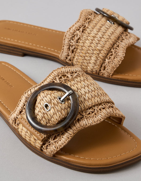 Sandalias Ae acolchadas - Café