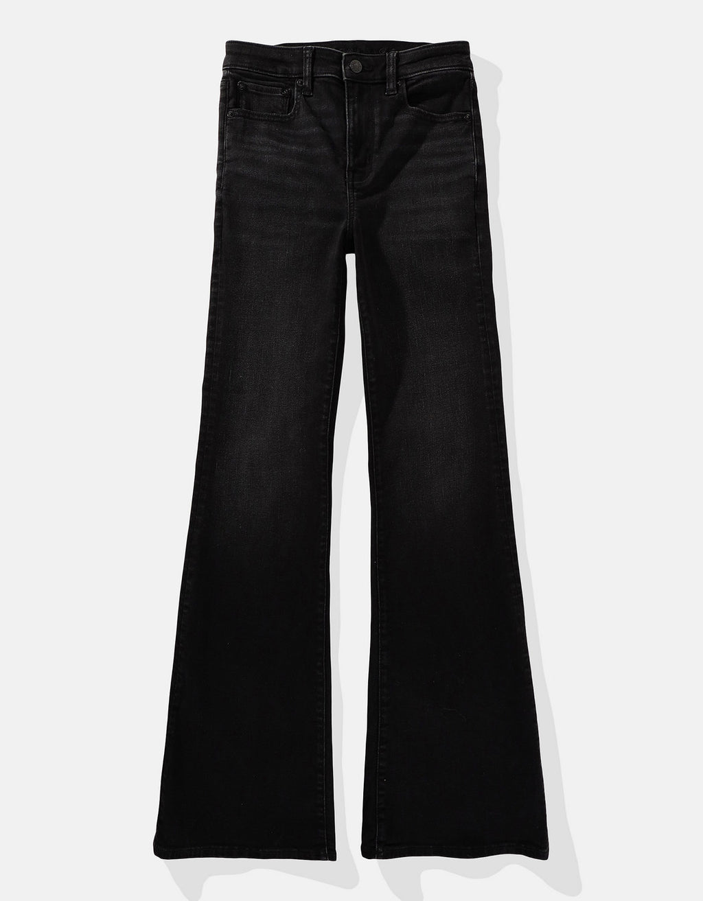 Jean Flare Tiro Alto Mujer AE - Negro 1432_5290_081_f
