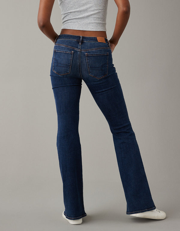 Flare Jean AE Ne(x)t Level de tiro bajo - Azul
