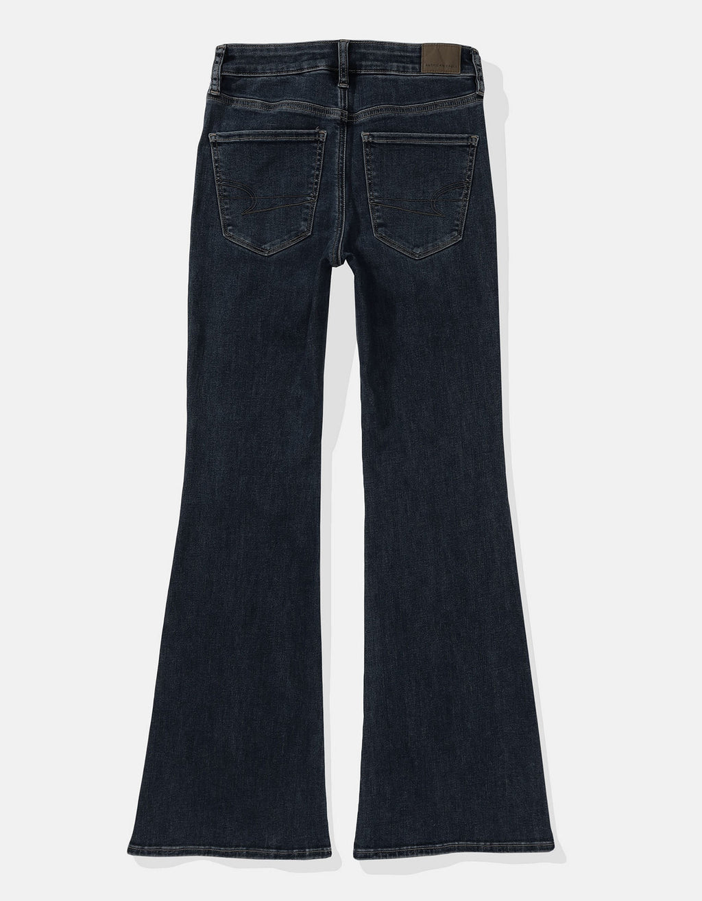 Jean flare de tiro alto de mujer AE - Azul 1436_4542_947_b