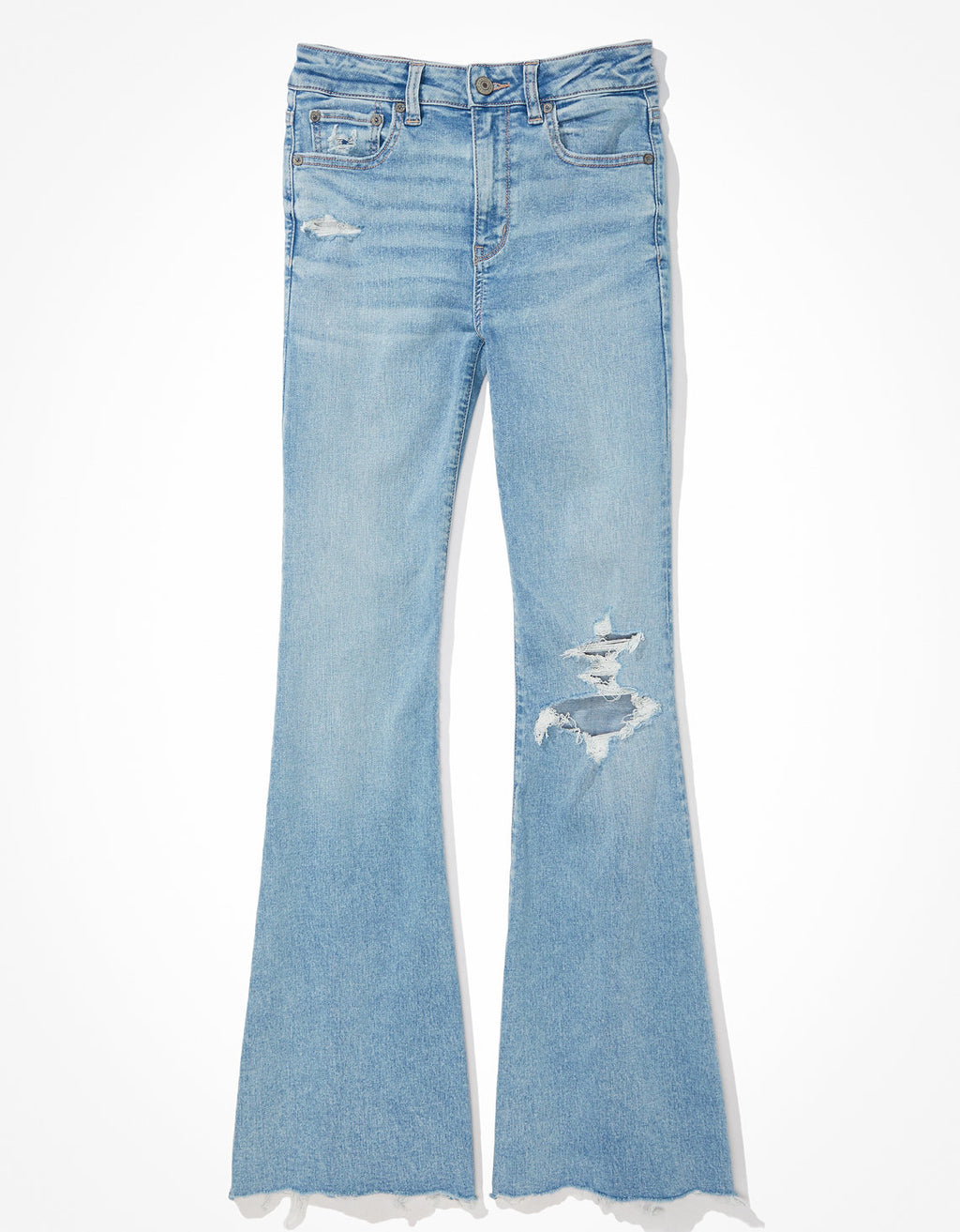 Jean Ae Flare talle alto con rotos Next Level - Generico 1436_4691_841_f