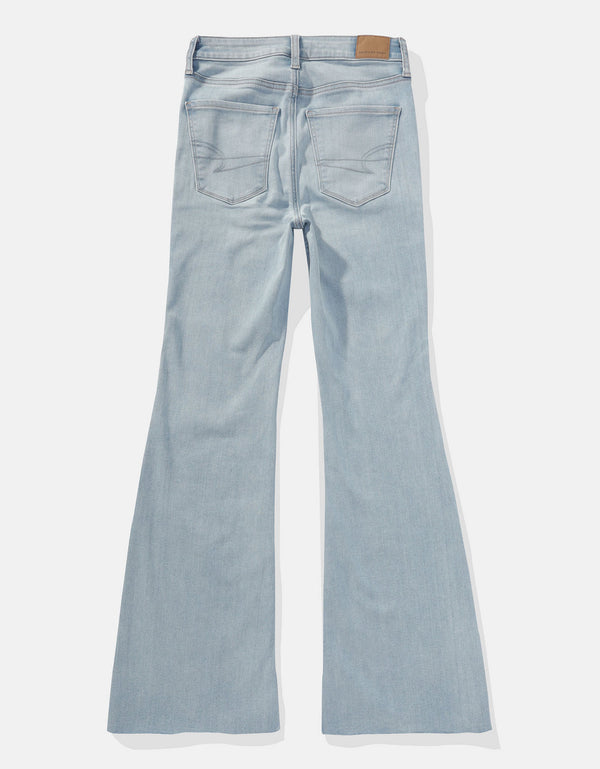 Jean Flare de Tiro Alto para Mujer - Generico