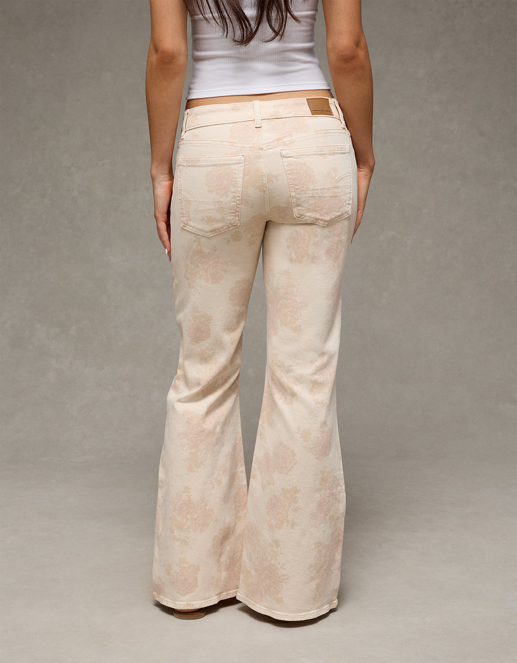 Jean acampanado de talle bajo Ae Stretch - Generico 1436_6091_459_ob