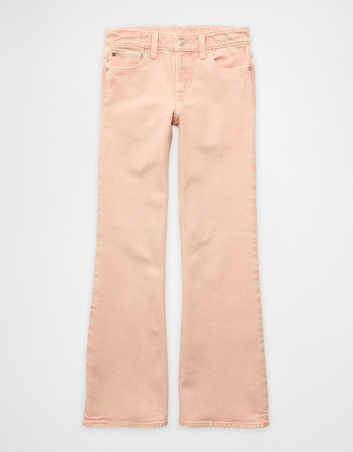 Jean acampanado de talle bajo Ae Stretch - Rosa 1436_6135_610_f