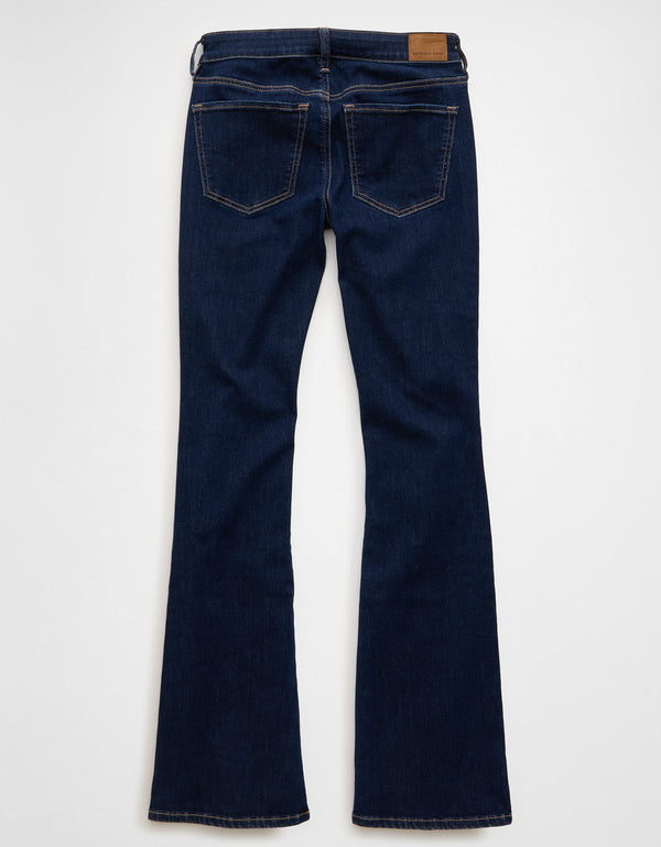 Jean Kick Bootcut de Tiro Bajo para Mujer - Generico