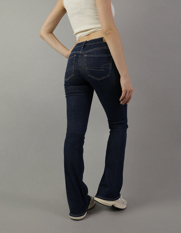 Jean Kick Bootcut de Tiro Bajo para Mujer - Generico