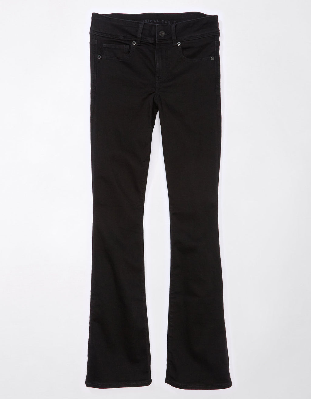 Jean Ae Next Level de tiro bajo Kick Bootcut - Negro 1437_4751_016_f