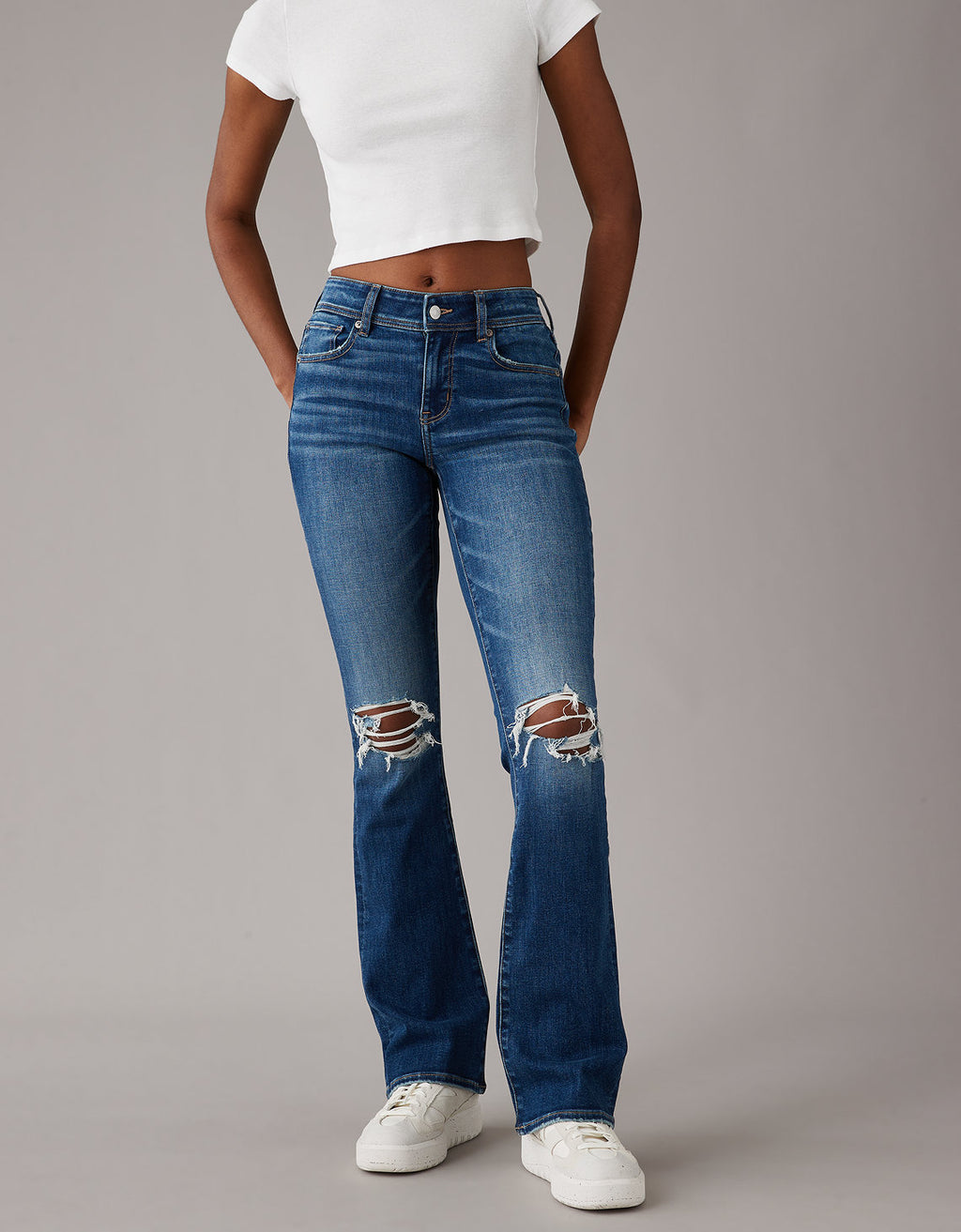 Jean Ae Denim x Kick Bootcut con rotos - Generico 1437_4940_894_of