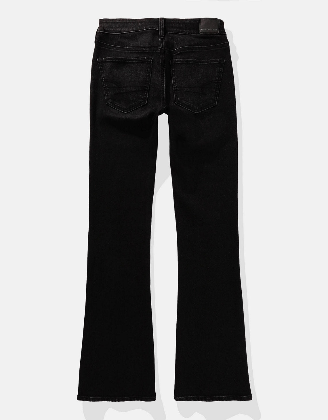 Jean Tiro Bajo Con corte en Bota Mujer AE - Negro 1437_4976_081_b