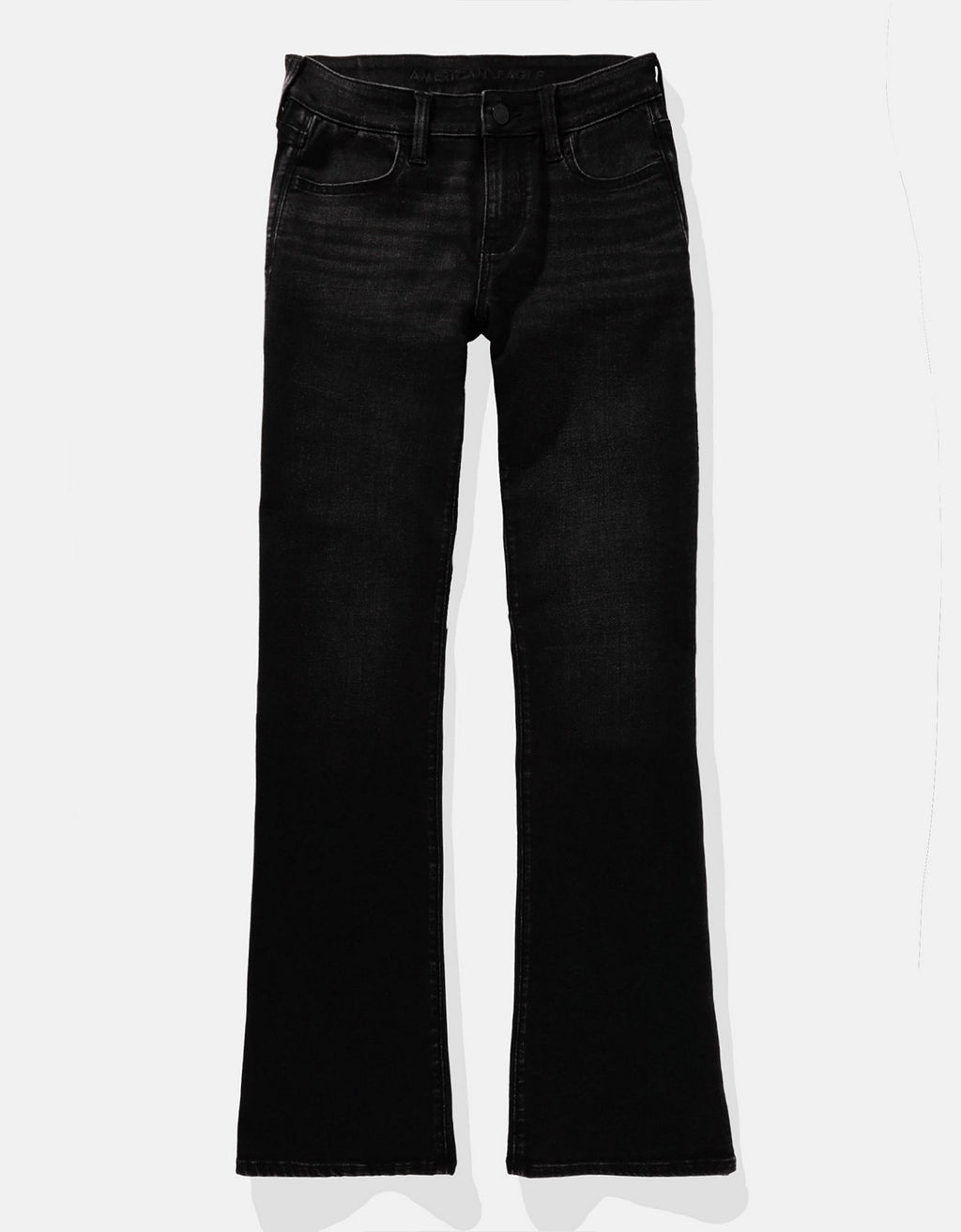 Jean Tiro Bajo Con corte en Bota Mujer AE - Negro 1437_4976_081_f