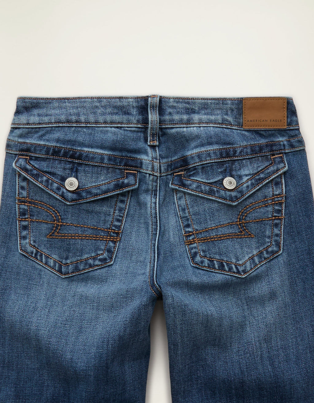 Jeans bootcut ajustados de tiro super bajo - Generico 1437_6305_489_b