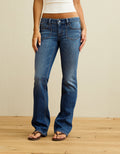 Jeans bootcut ajustados de tiro super bajo - Generico 1437_6305_489_of