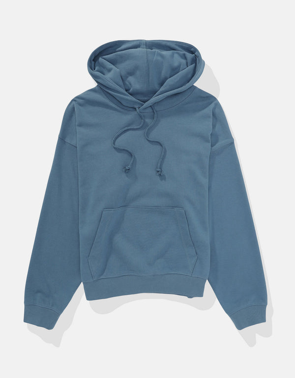 Buzo con capucha de mujer AE - Azul