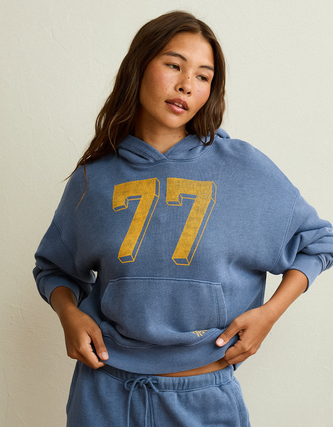 Sudadera con capucha Ae Campus - Azul 1453_3049_911_of