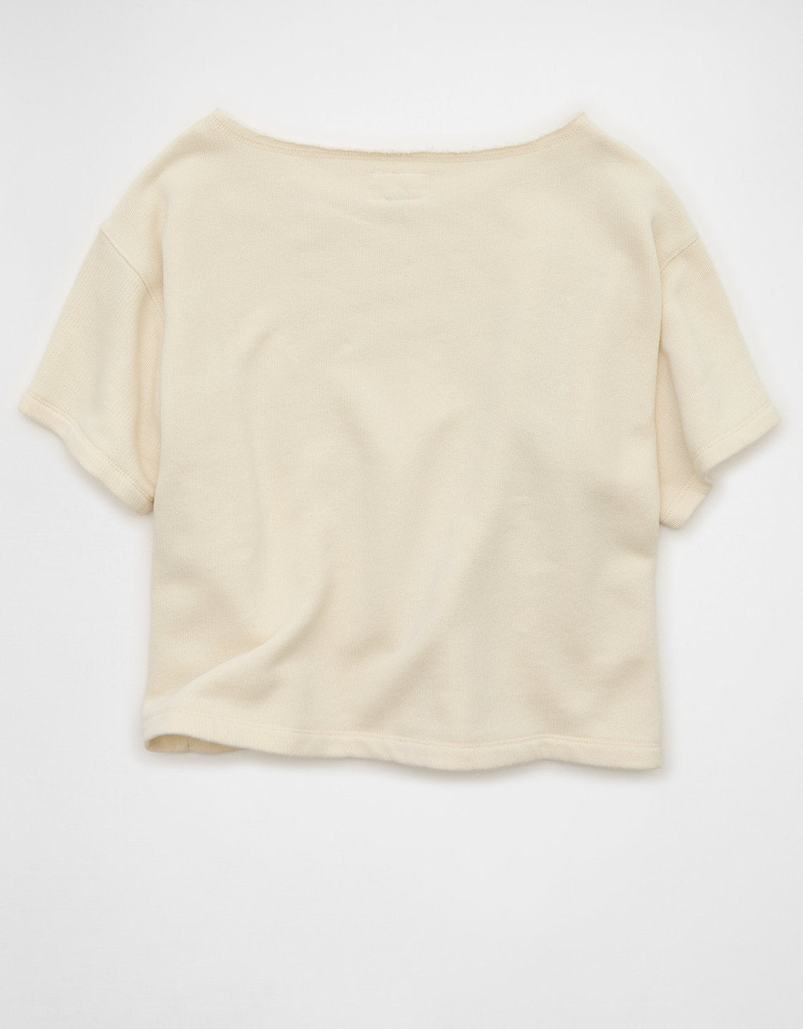 Sudadera de manga corta con escote descubierto - Generico 1455_2943_106_b