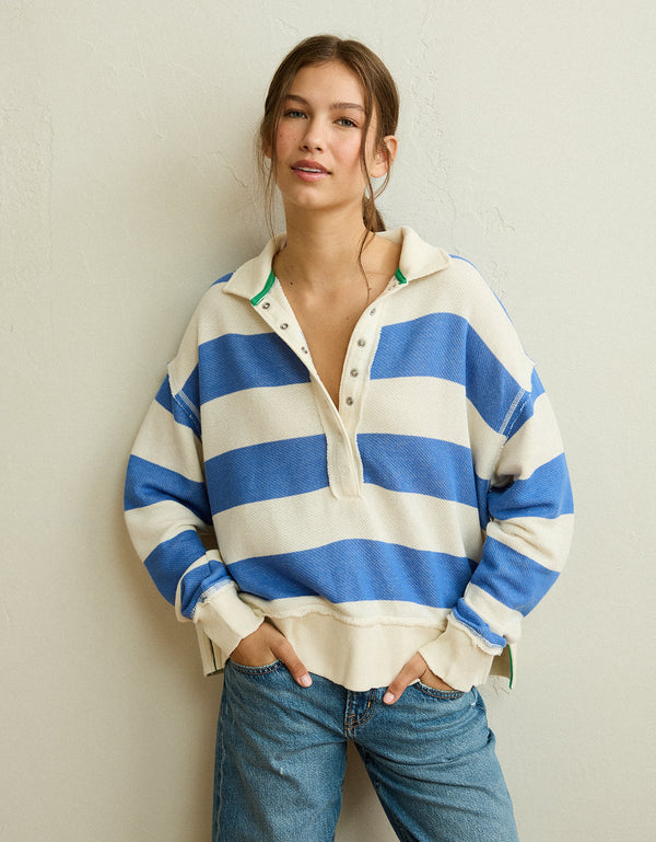 Sudadera de Rugby del Campus Ae - Azul