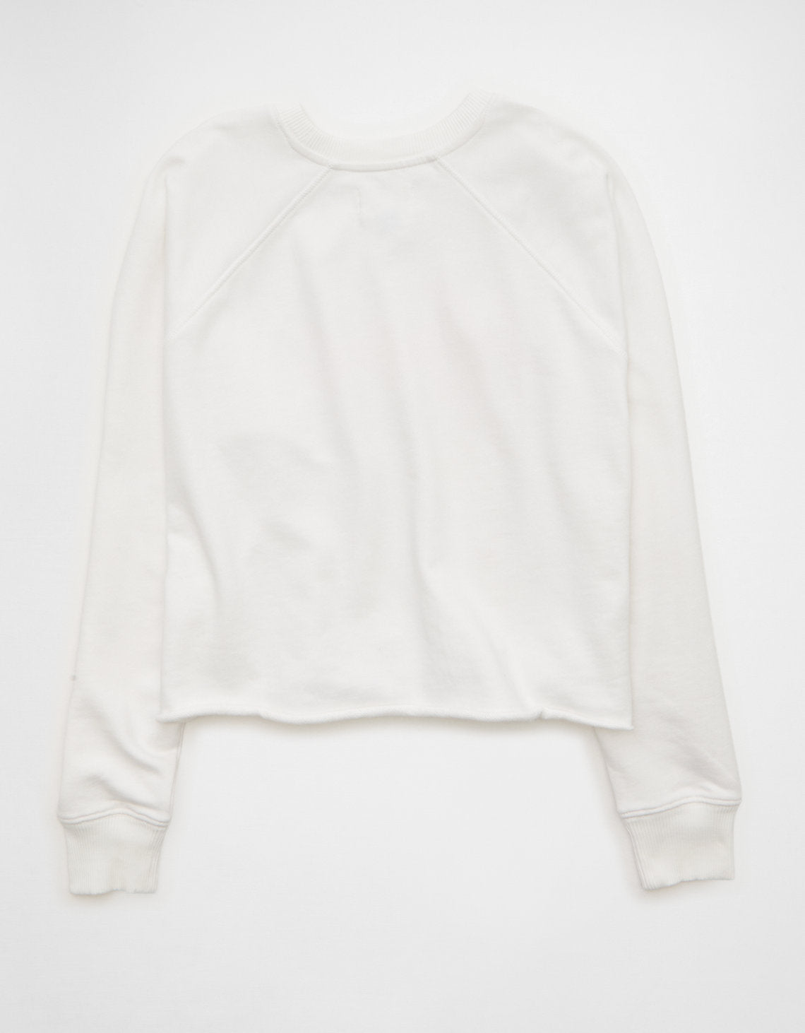 Sudadera Recortada con Corte Ceñido - Blanco 1457_2962_139_b