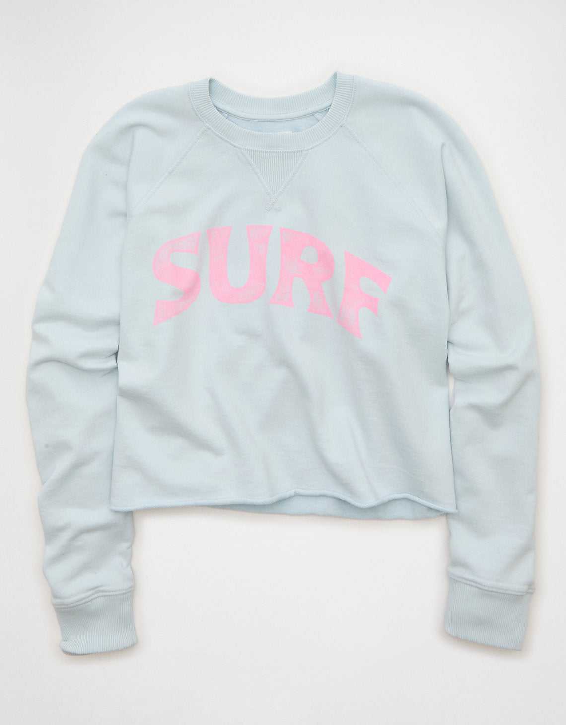 Sudadera Recortada con Corte Ceñido - Azul 1457_2962_321_f