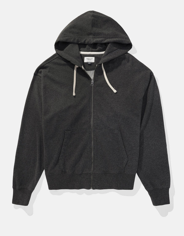 Buzo AE con capucha manga larga de cierre para hombre - Gris
