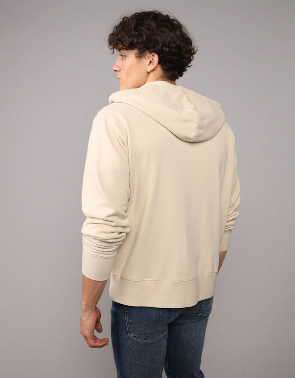 Buzo con Capucha y con Gráfico Ae - Beige