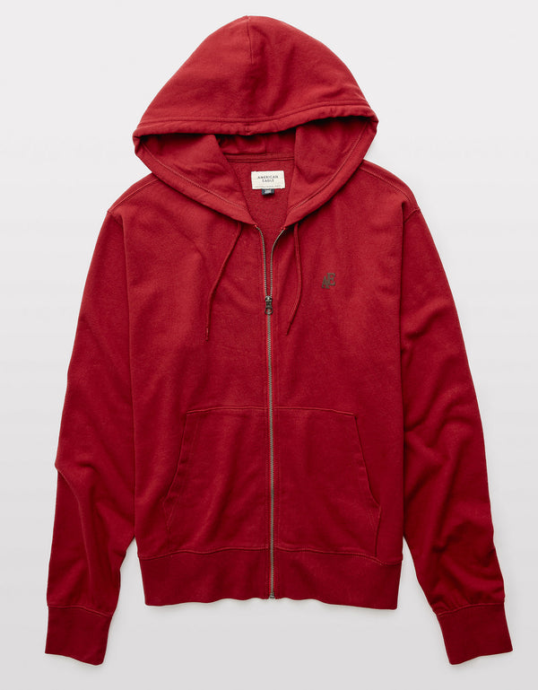 Buzo con Capucha y con Gráfico Ae - Rojo