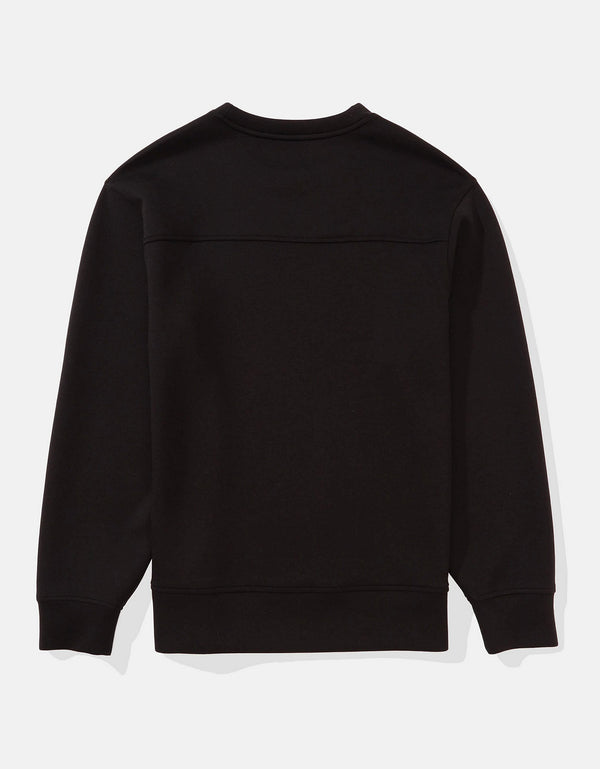 AE Suéter con Cuello Redondo - Negro