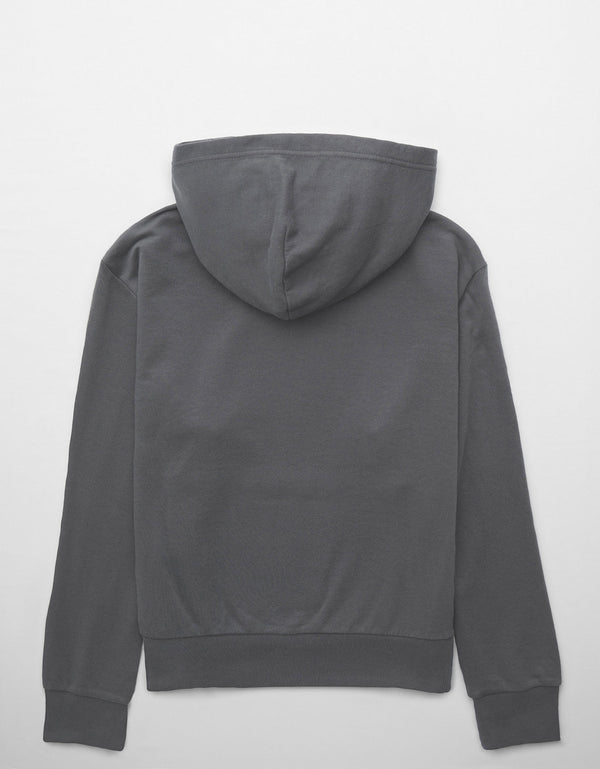 Buzo con Capucha  Ae - Gris