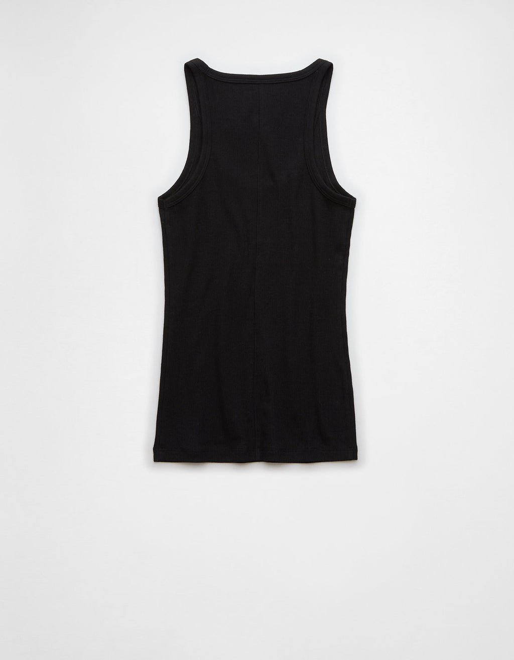 AE Top Boyfriend sin Mangas con Cuello Caído - Negro 1531_6040_001_b