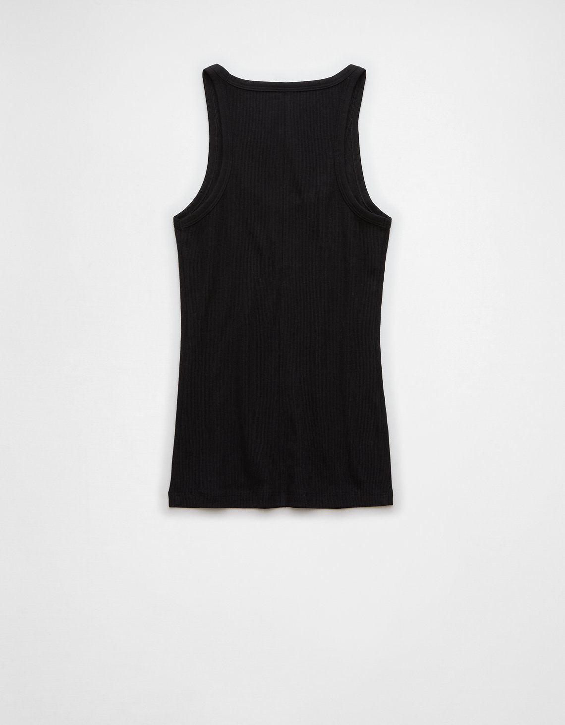 AE Top Boyfriend sin Mangas con Cuello Caído - Negro 1531_6040_001_b