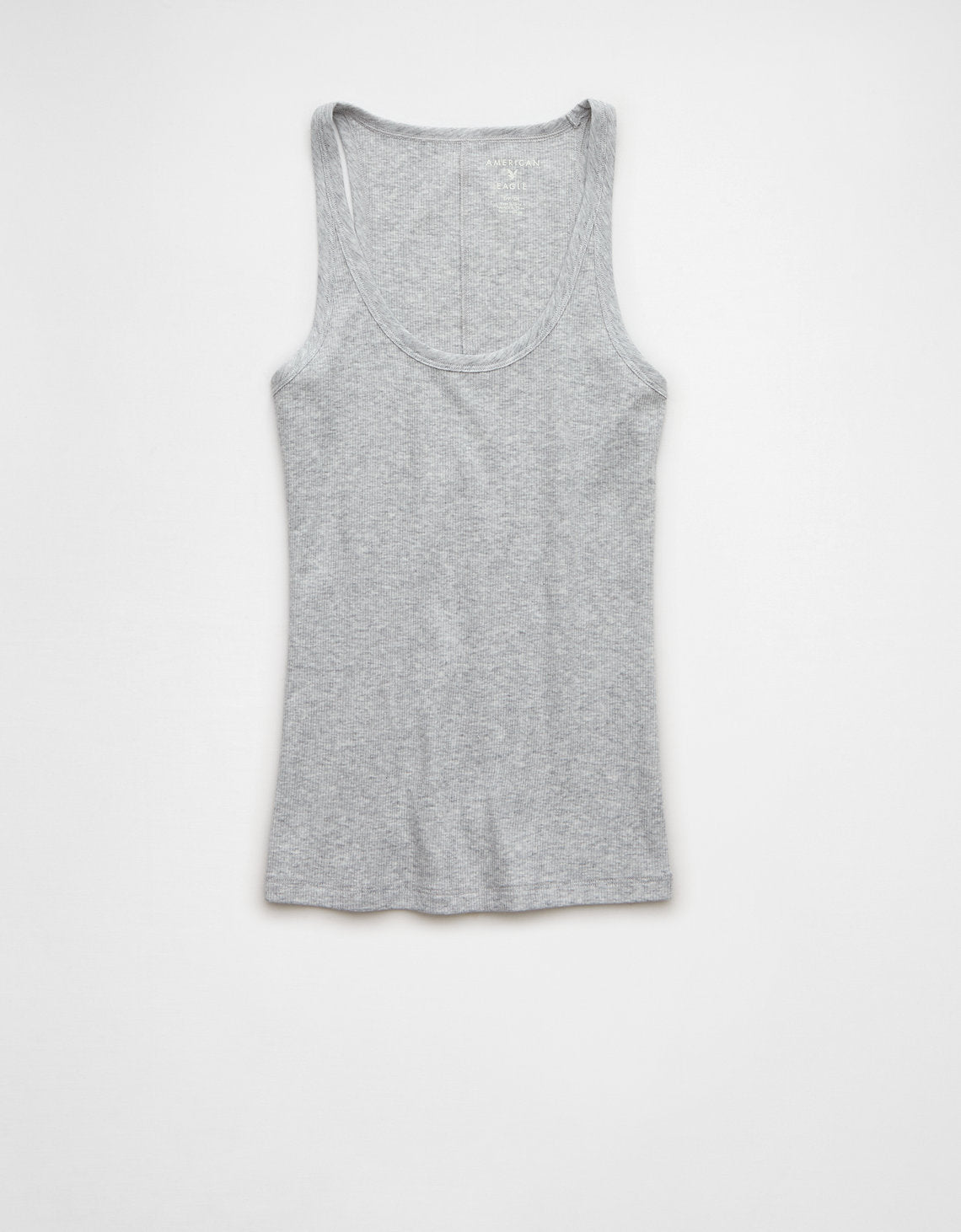 AE Top Boyfriend sin Mangas con Cuello Caído - Gris 1531_6041_006_f