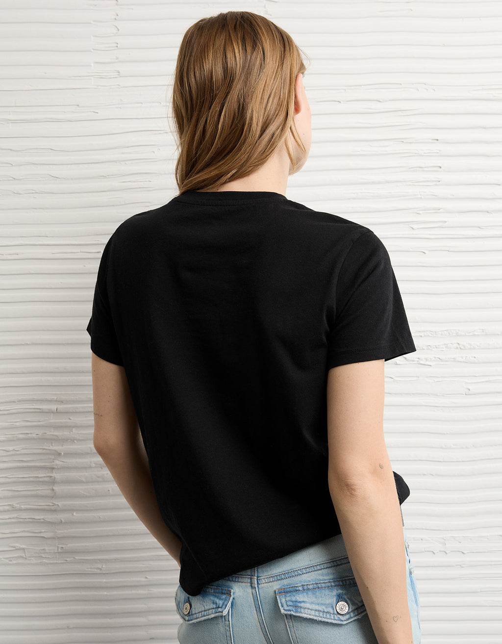 Camiseta Básico Ae - Negro 1537_1546_001_ob