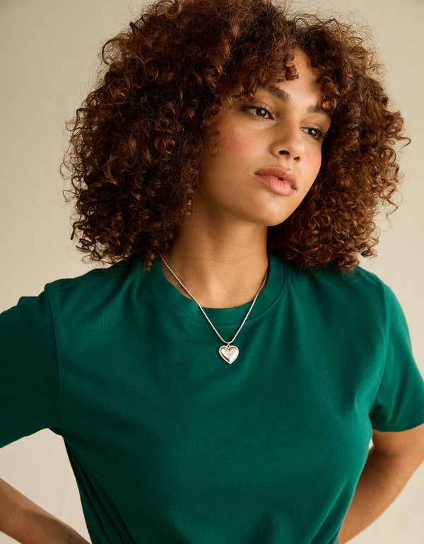 Camiseta diaria Ae - Verde
