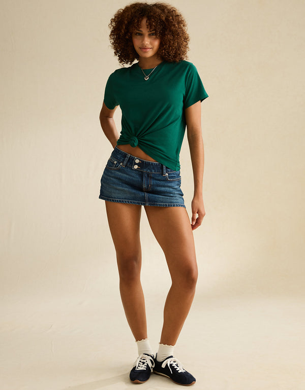 Camiseta diaria Ae - Verde