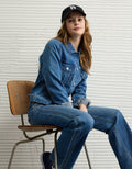 Chaqueta en Denim Clásica Ae - Azul 1539_3711_540_of