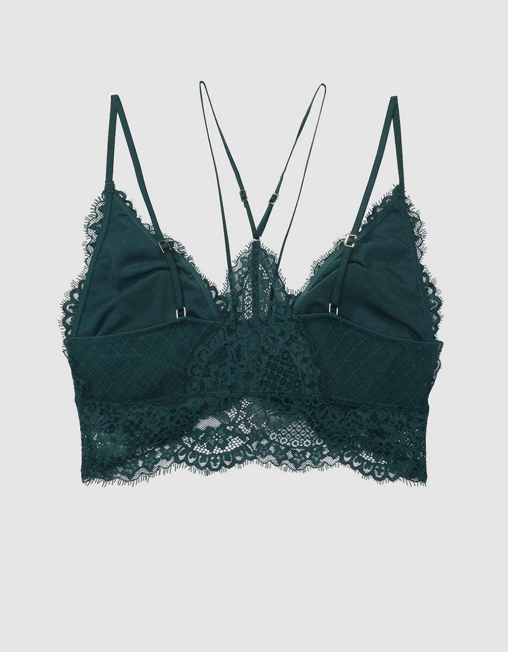 Bralette Push Up encaje Aerie - Verde 1698_3733_788_b