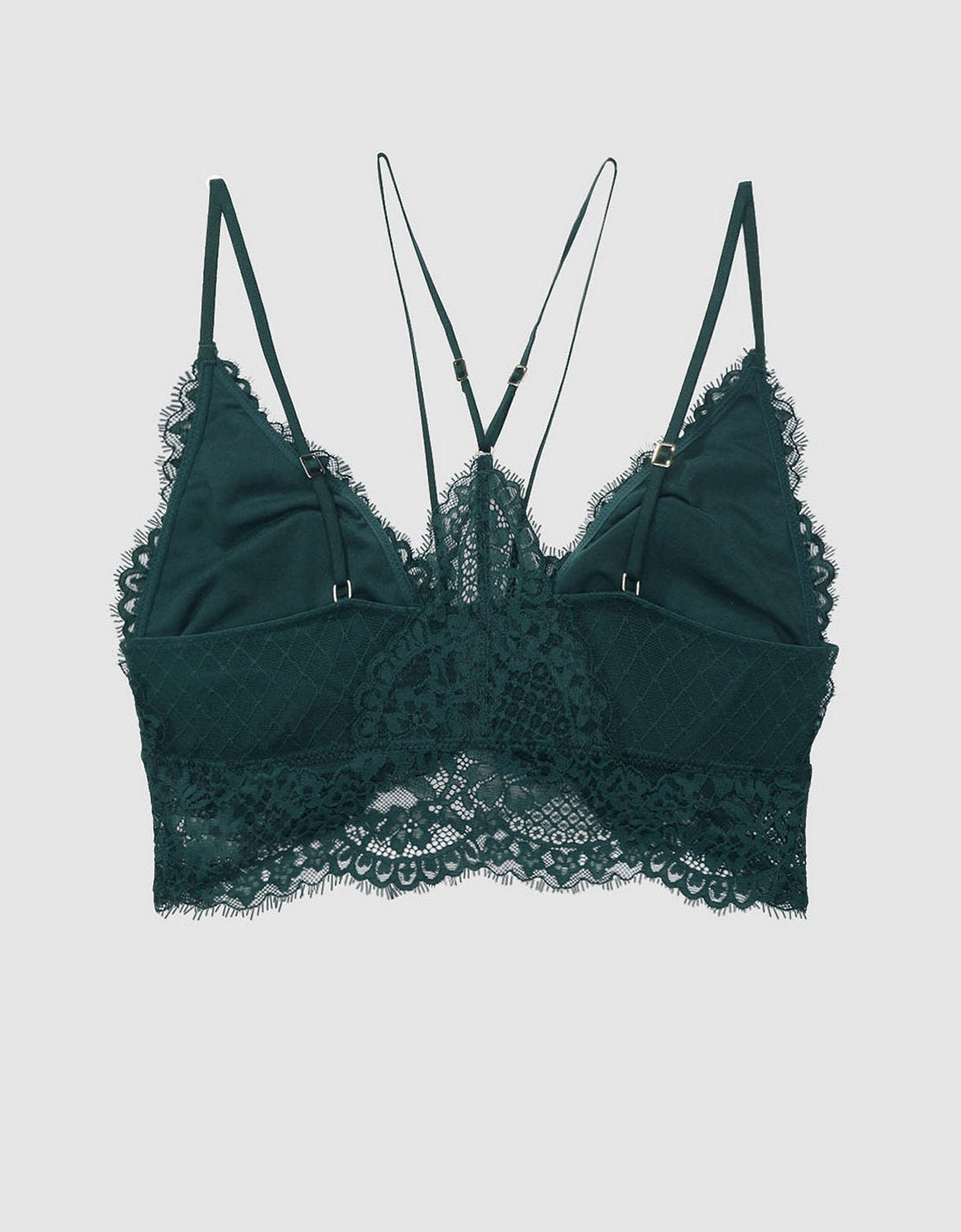 Bralette Push Up encaje Aerie - Verde 1698_3733_788_b