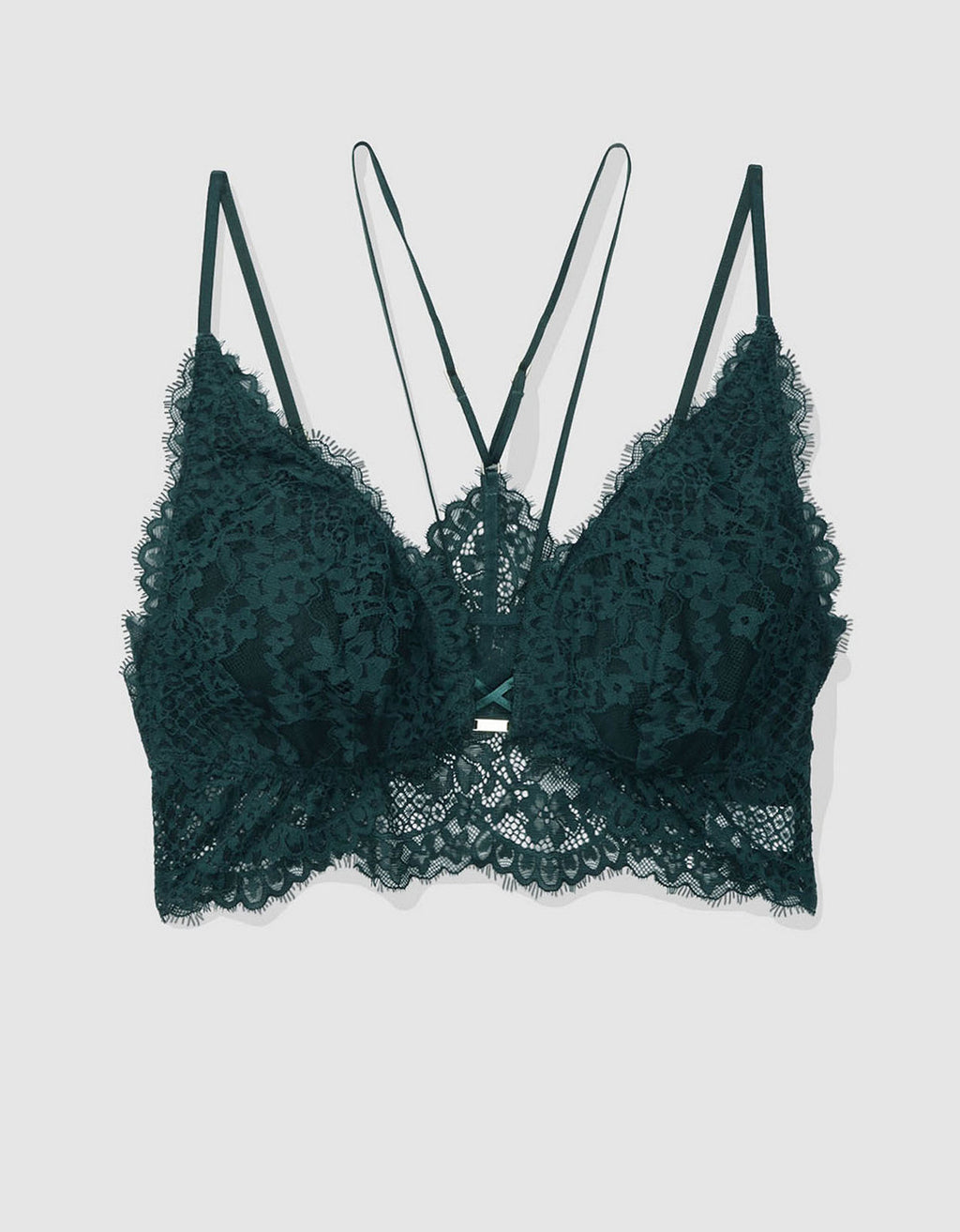 Bralette Push Up encaje Aerie - Verde 1698_3733_788_f