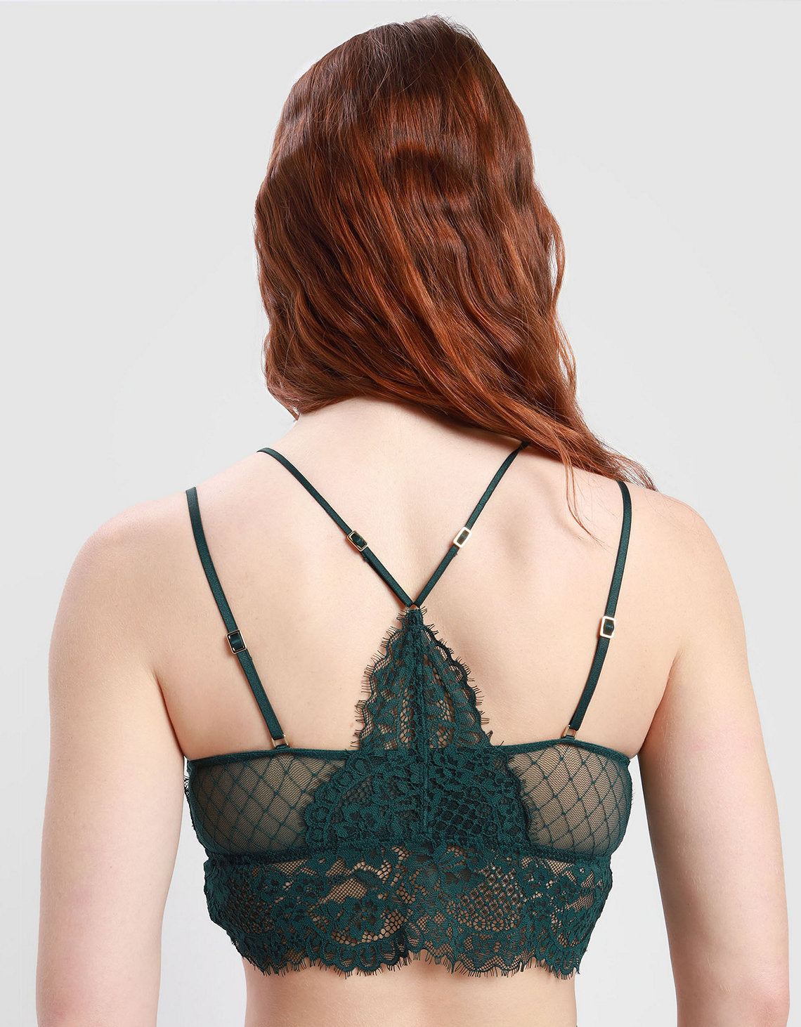 Bralette Push Up encaje Aerie - Verde 1698_3733_788_ob