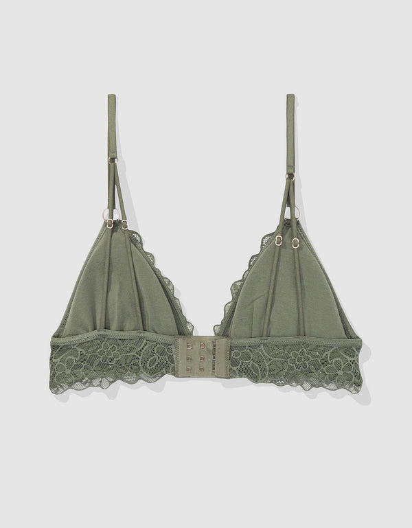 Bralette Aerie triangular de encaje de Mujer - Generico
