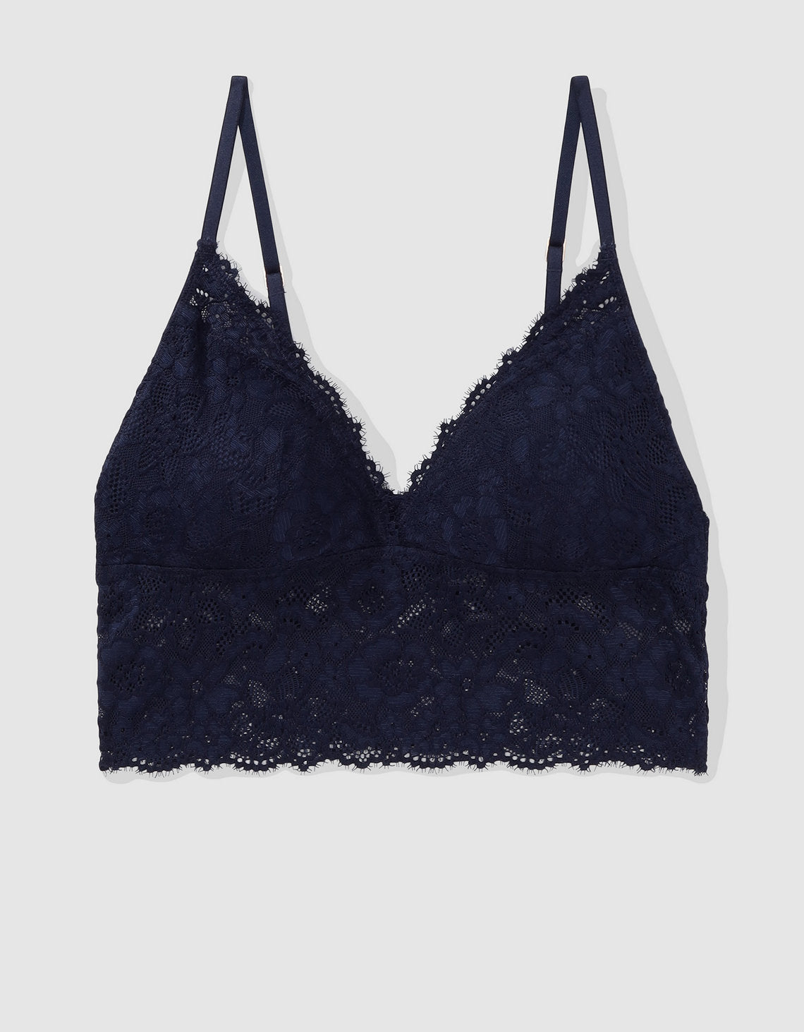 Bralette Aerie de encaje con relleno - Azul 1698_3853_410_f