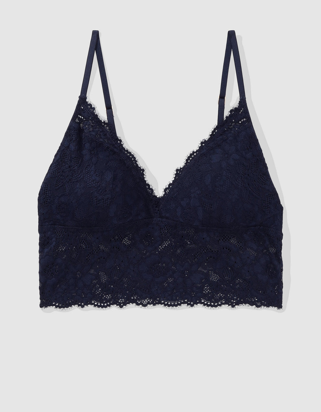 Bralette Aerie de encaje con relleno - Azul 1698_3853_410_f