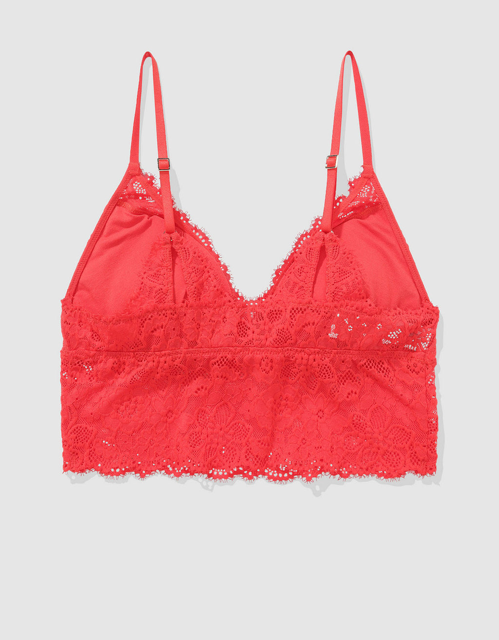 Bralette Aerie de encaje con relleno - Rojo 1698_3853_572_b