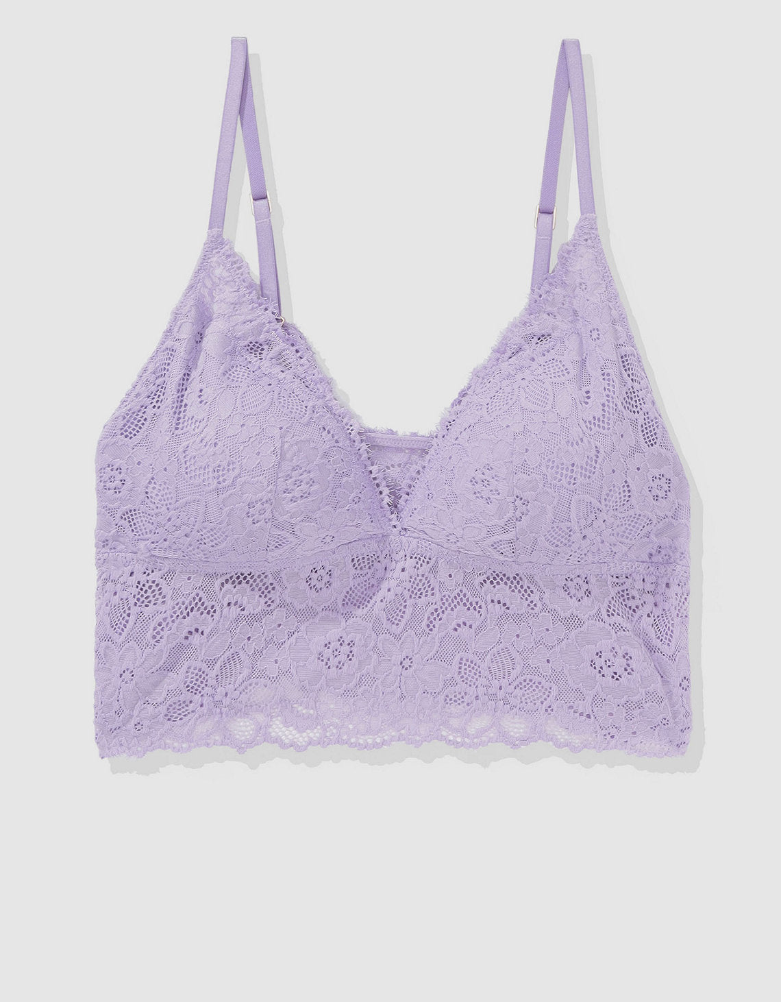 Bralette Aerie de encaje con relleno - Morado 1698_3853_593_f