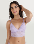 Bralette Aerie de encaje con relleno - Morado 1698_3853_593_of