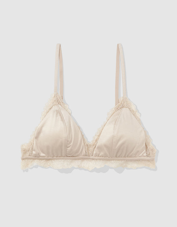 Bralette Triangular con relleno de encaje Mujer Aerie - Generico