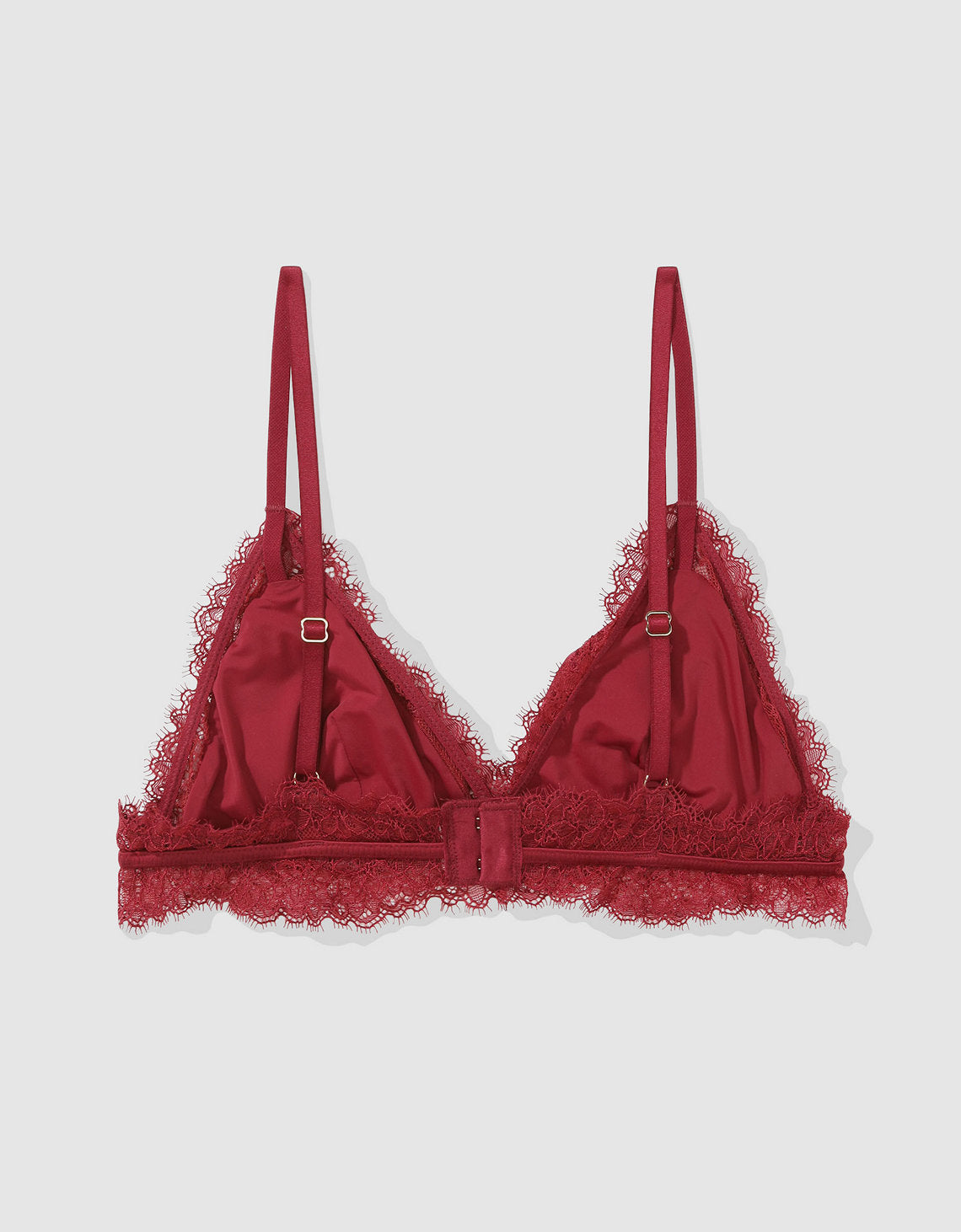 Bralette Triangular con relleno de encaje Mujer Aerie - Morado 1698_4078_685_b