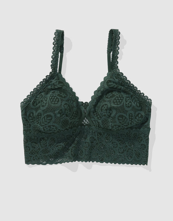 Bralette Coquette con relleno de encaje Mujer Aerie - Generico