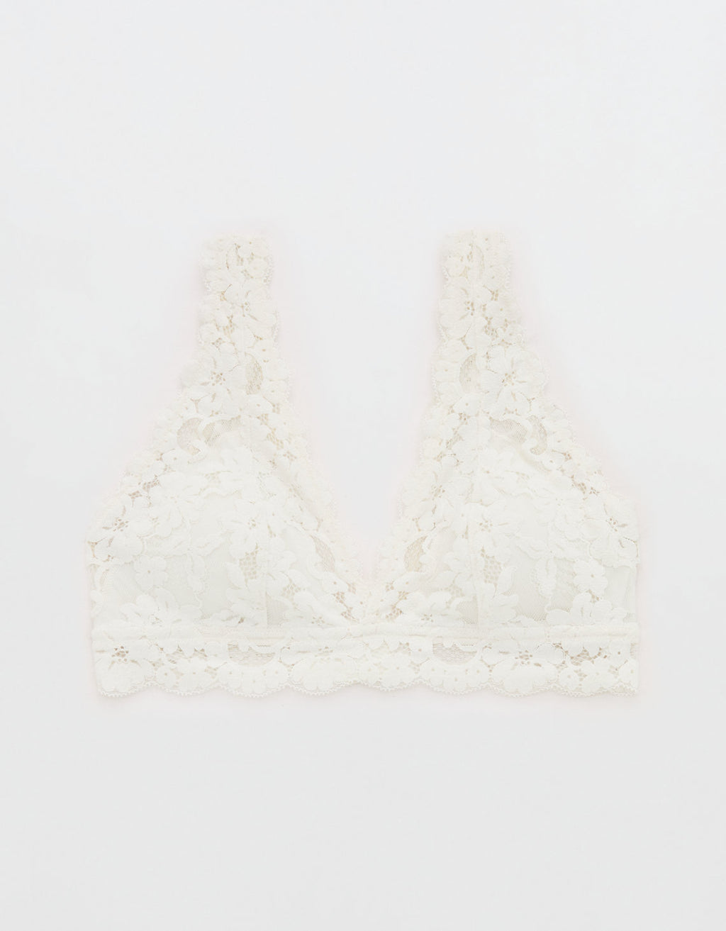Bralette Show Off con encaje y escote By Aerie - Generico 1698_4423_125_f
