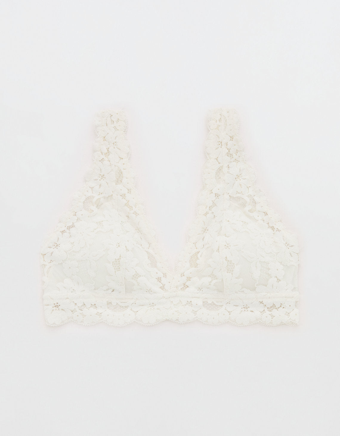 Bralette Show Off con encaje y escote By Aerie - Generico 1698_4423_125_f